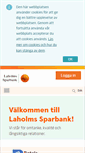 Mobile Screenshot of laholmssparbank.se